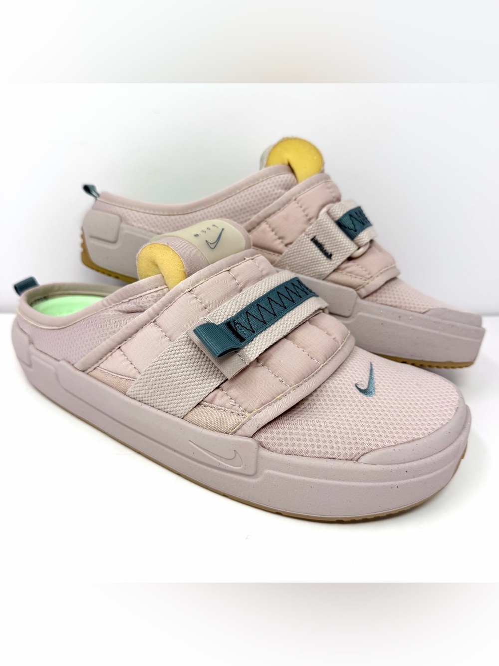 Nike Mens Offline Slides Stone Mauve Slip On Mule Sz 9.5 Pink Sandals CJ0693-200